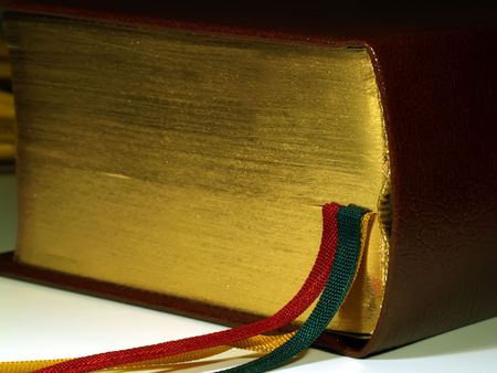 Close up of a bibleの写真素材