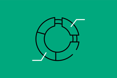 Lifebuoy line icon. Lifebelt symbol. Vector illustration.のイラスト素材