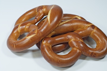 Cookies pretzelsの写真素材