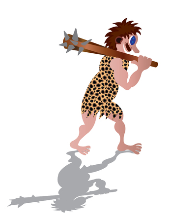 a super hero stands on the globeのイラスト素材