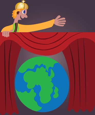 Theater Performance Opening Ceremonyのイラスト素材