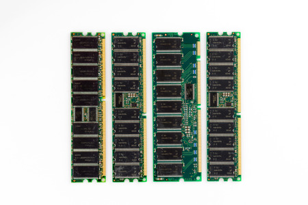 Electronic module of ram memory.の写真素材