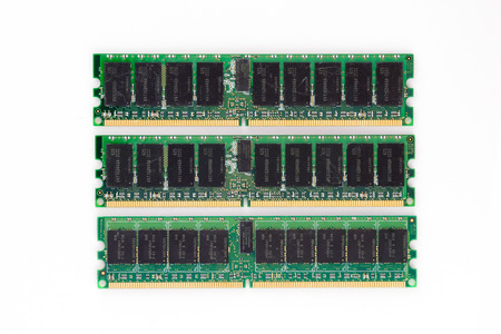 Electronic module of ram memory.