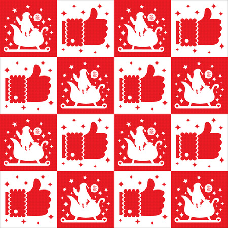 Christmas Seamlessのイラスト素材