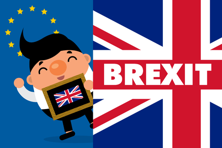 Brexitのイラスト素材