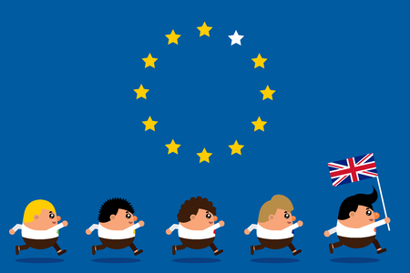 Brexitのイラスト素材