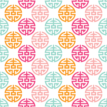 chinese new year seamlessのイラスト素材