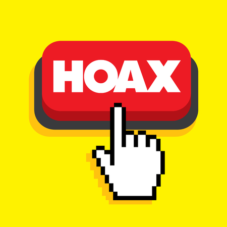 hoax iconのイラスト素材