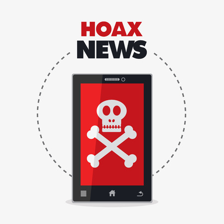 Hoax news.のイラスト素材