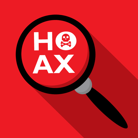 hoax iconのイラスト素材