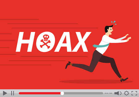 Hoax videoのイラスト素材