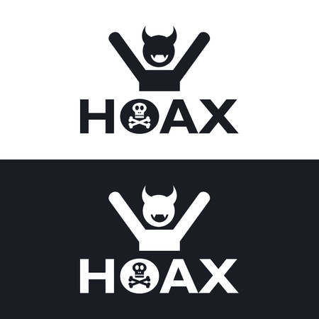 Hoax iconのイラスト素材