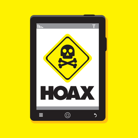 hoax iconのイラスト素材