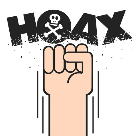 hoax iconのイラスト素材