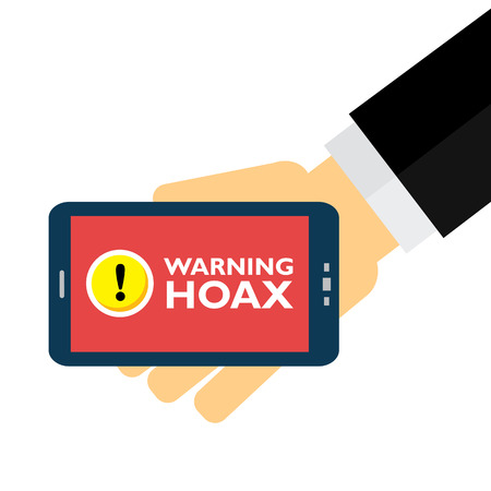 Hoax icon.のイラスト素材