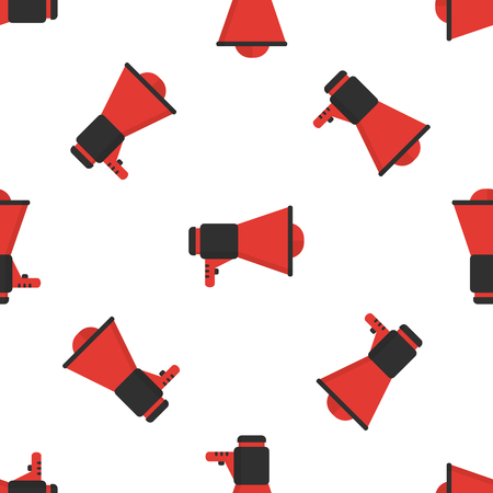 loudspeaker seamlessのイラスト素材