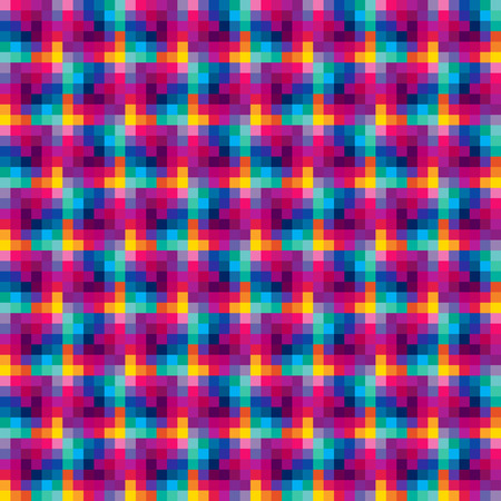 geometric cubic seamlessのイラスト素材