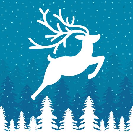 Christmas greetings card.のイラスト素材
