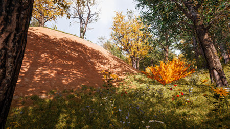 Graphic resources for sustainable development goals, biodiversity, a growing economy and ecology. 3d renderingの写真素材