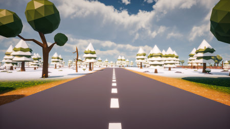 Graphic resources for sustainable development goals, biodiversity, a growing economy and ecology. 3d rendering and low polyの写真素材