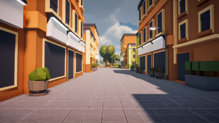 Graphic resources for sustainable development goals, biodiversity, a growing economy and ecology. 3d rendering and low polyの写真素材