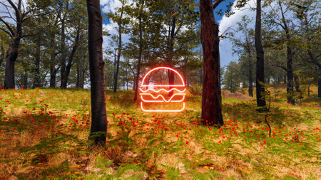 Graphic resources for sustainable development goals, biodiversity, a growing economy and ecology. 3d renderingの写真素材