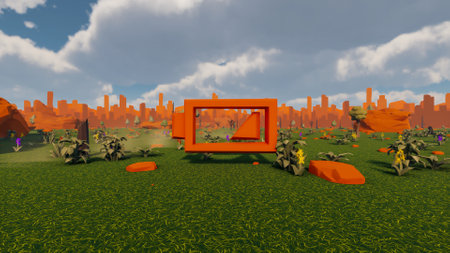 Graphic resources for sustainable development goals biodiversity a growing economy and ecology 3D...