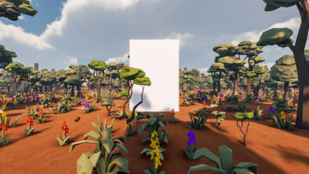 Graphic resources for sustainable development goals biodiversity a growing economy and ecology 3D...