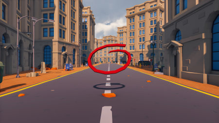 Graphic resources for sustainable development goals biodiversity a growing economy and ecology 3D render and low polyの写真素材