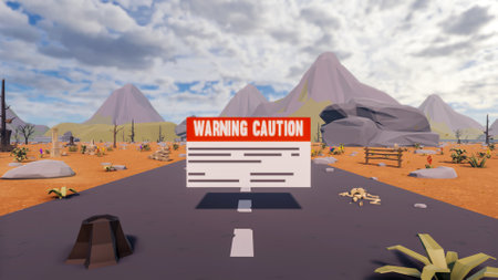 Graphic resources for sustainable development goals biodiversity a growing economy and ecology 3D render and low polyの写真素材