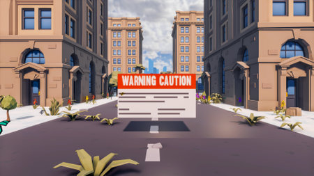 Graphic resources for sustainable development goals biodiversity a growing economy and ecology 3D render and low polyの写真素材