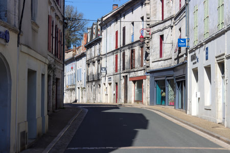 Brantome, France - March 06 2023: Street Photographyのeditorial素材
