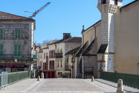 Brantome, France - March 06 2023: Street Photographyのeditorial素材