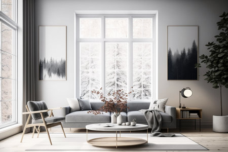 a Generative AI: Modern Minimalist Interior Designsの素材