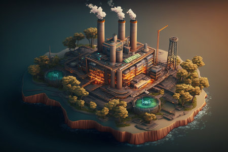 a Generative AI: Sustainable Development and Renewable Energy Conceptsの素材