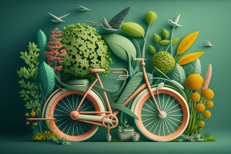 A Generative AI: Minimalist and Eco-Friendly Daily Lifeの素材