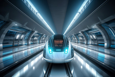 A Futuristic Transportation: Exploring Cutting-Edge Vehicles and Systemsの素材