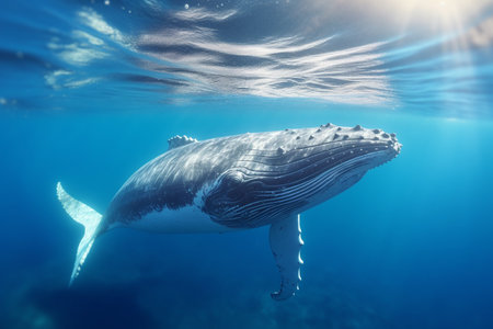 A Underwater Marvels - Exploring the Depths of Ocean Lifeの素材