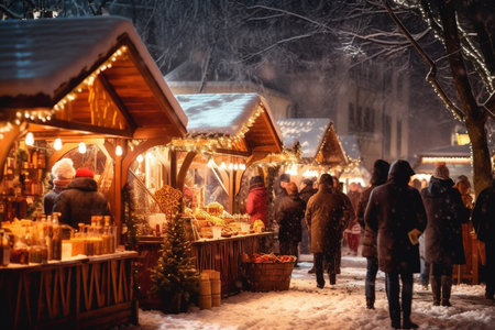 A Winter Wonderland - Captivating Christmas Celebrationsの素材