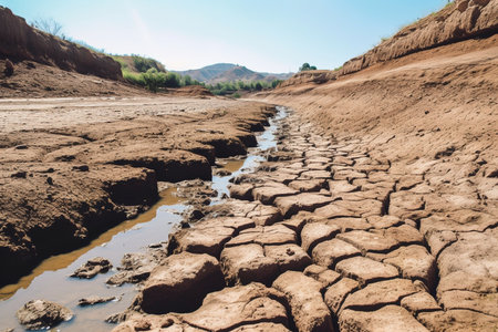A Visualizing the Alarming Effects Climate Change and Global Warming in Focusの素材