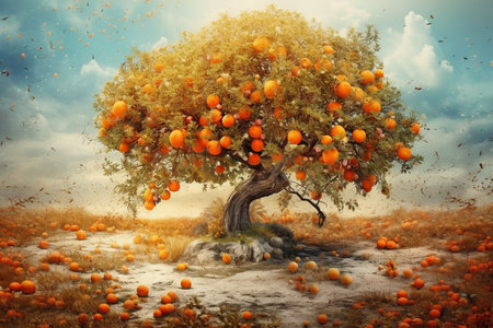 A Comprehensive Guide to Orange Nutrition: Health Benefits and Recipesの素材