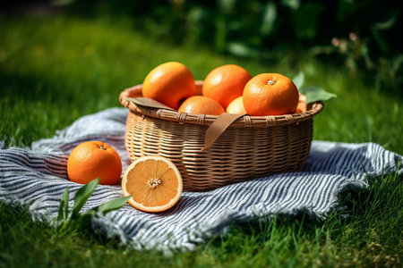 A Comprehensive Guide to Orange Nutrition: Health Benefits and Recipesの素材