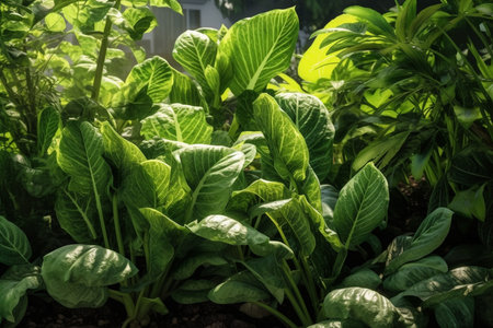 A Vibrant Bounty: A Journey through the Verdant Vegetable Gardenの素材