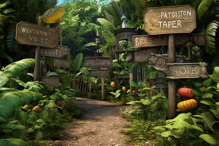 A Vibrant Bounty: A Journey through the Verdant Vegetable Gardenの素材