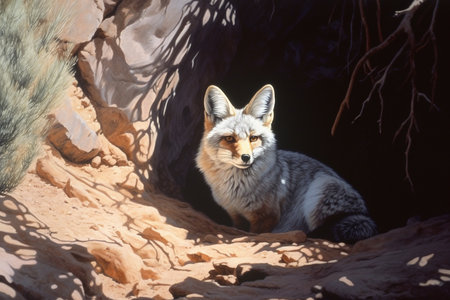 a Resilience Amidst the Sands: A Closer Look at the Desert Ecosystemの素材