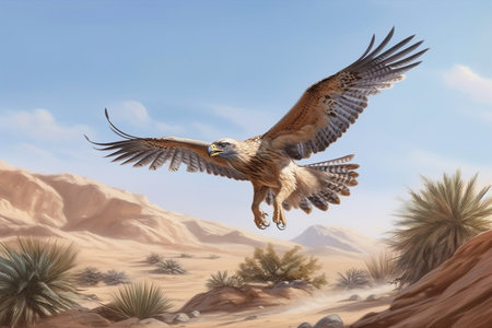 a Resilience Amidst the Sands: A Closer Look at the Desert Ecosystemの素材
