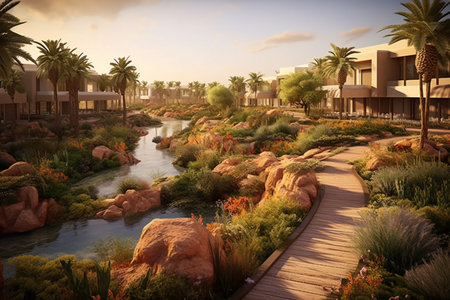 a Resilience Amidst the Sands: A Closer Look at the Desert Ecosystemの素材