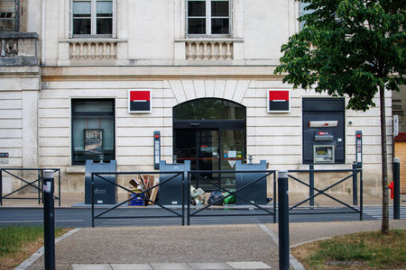 Perigueux, Dordogne, France June 03 2023: Shopping Scenes: The Street Storeのeditorial素材