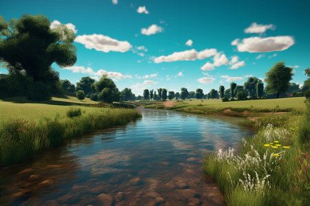 AA Journey Downstream: Capturing the Essence of Riversの素材