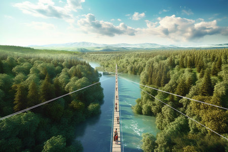 AA Journey Downstream: Capturing the Essence of Riversの素材